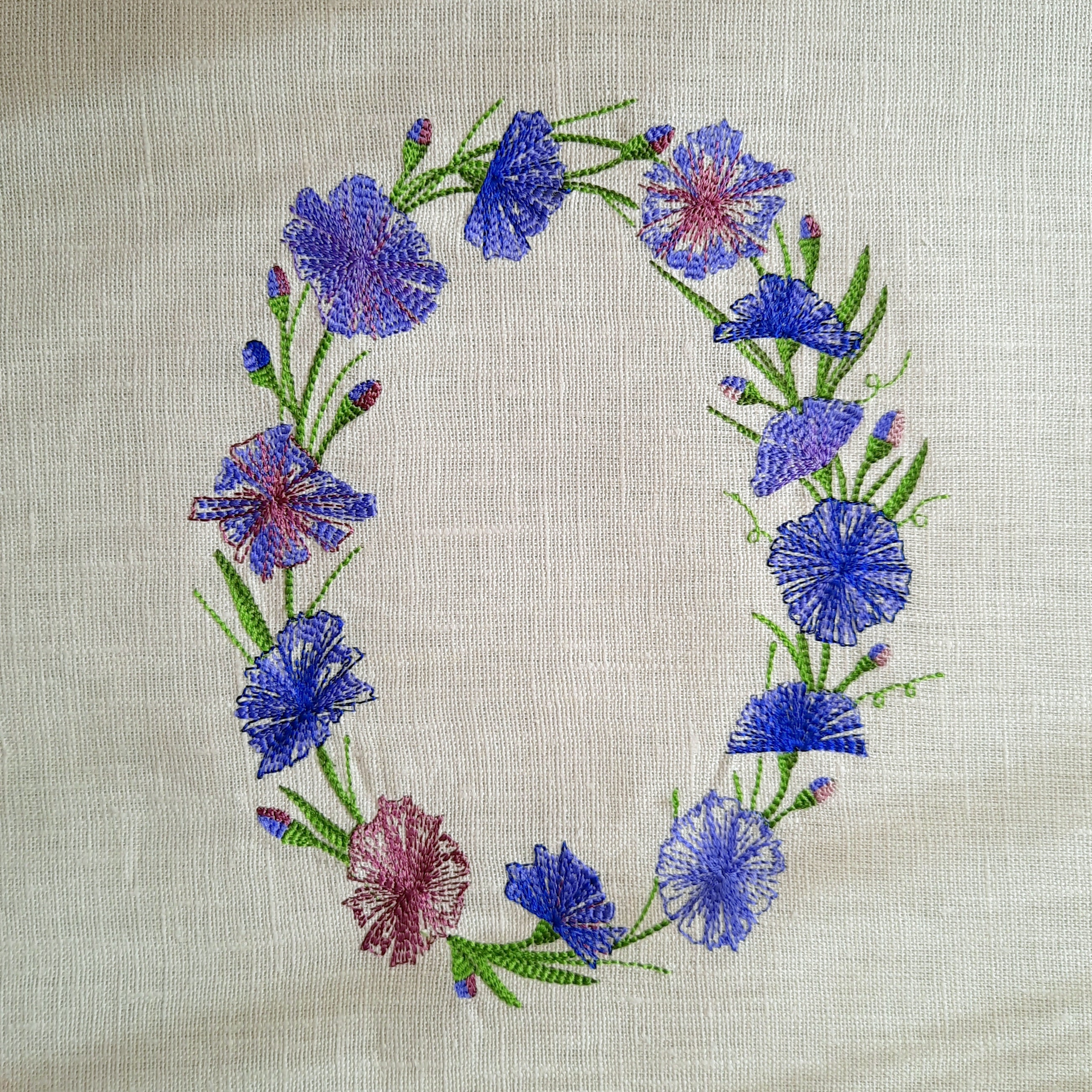 Floral Frame for Monogram Machine Embroidery Design Sketch Etsy