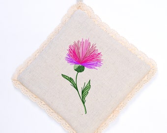 Disegno per ricamo a macchina con cardo 7 TAGLIE ricamo digitale  