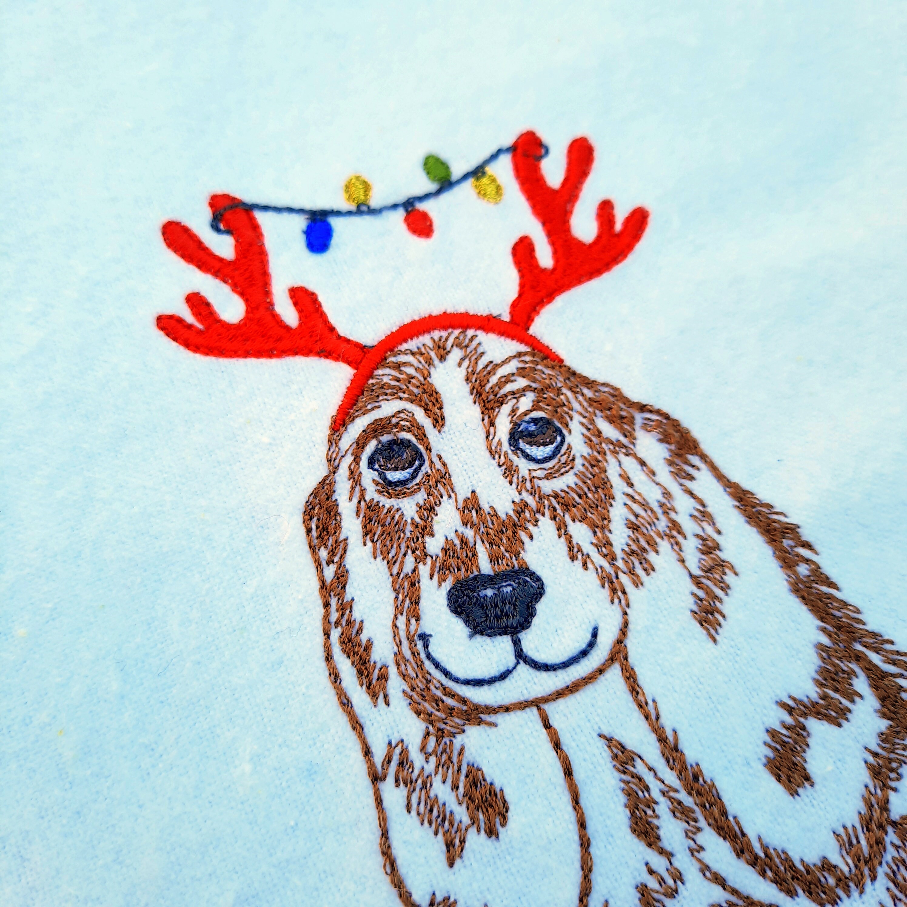 Christmas puppy machine embroidery design 2 sizes sketch  etsy Christmas puppy machine embroidery design 2 sizes sketch  etsy