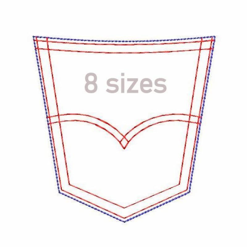 Denim Pockets - Etsy
