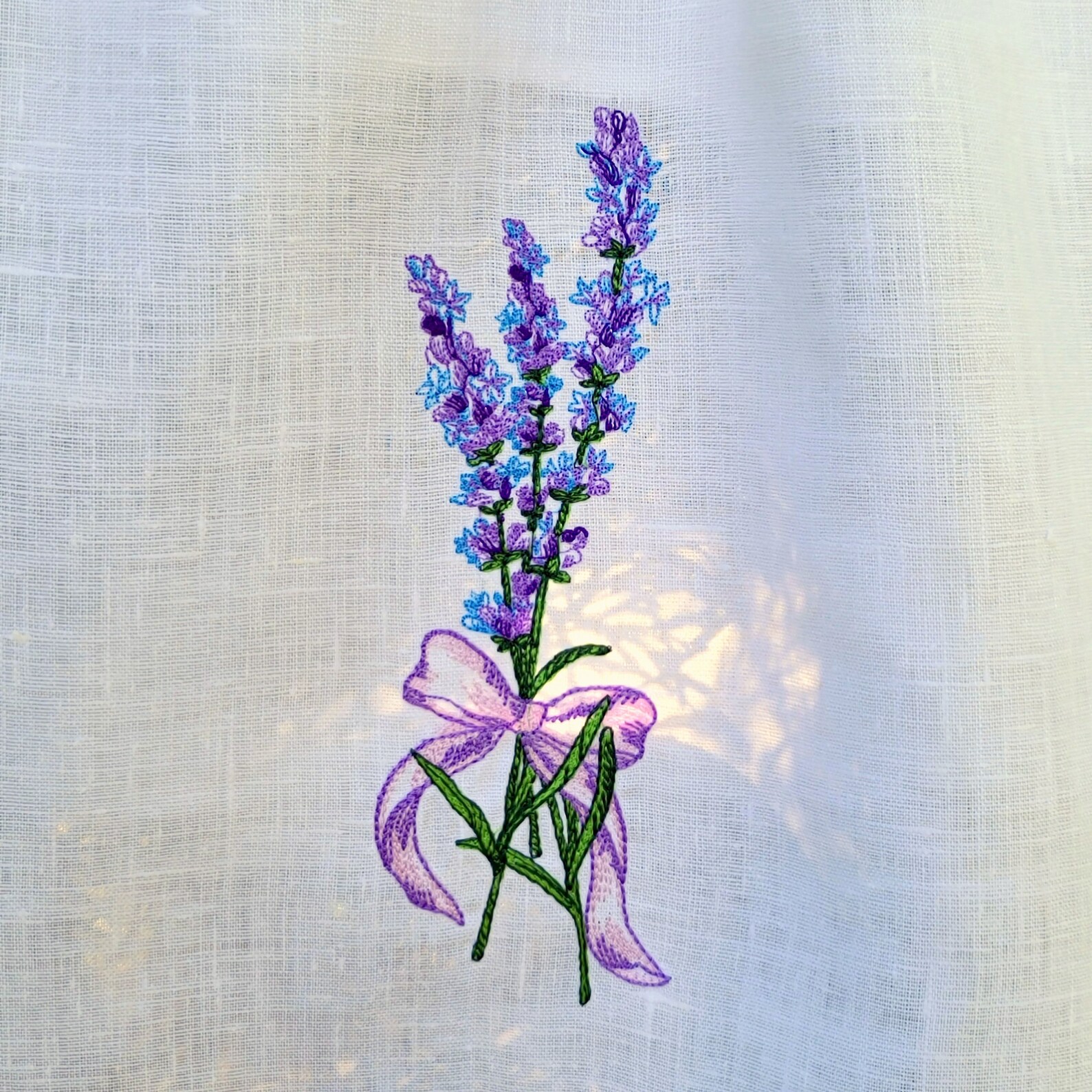Lavender Machine Embroidery Design Sketch Machine Embroidery Etsy