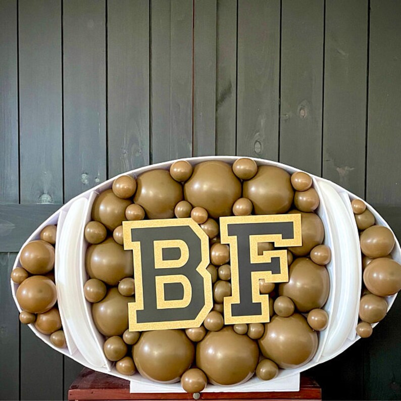 Football Jersey Mosaic From Balloons Jersey Mosaic Template Etsy