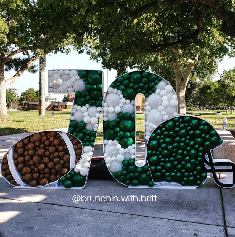 Soccer Ball From Balloons Mosaic Template Football Mosaic Etsy