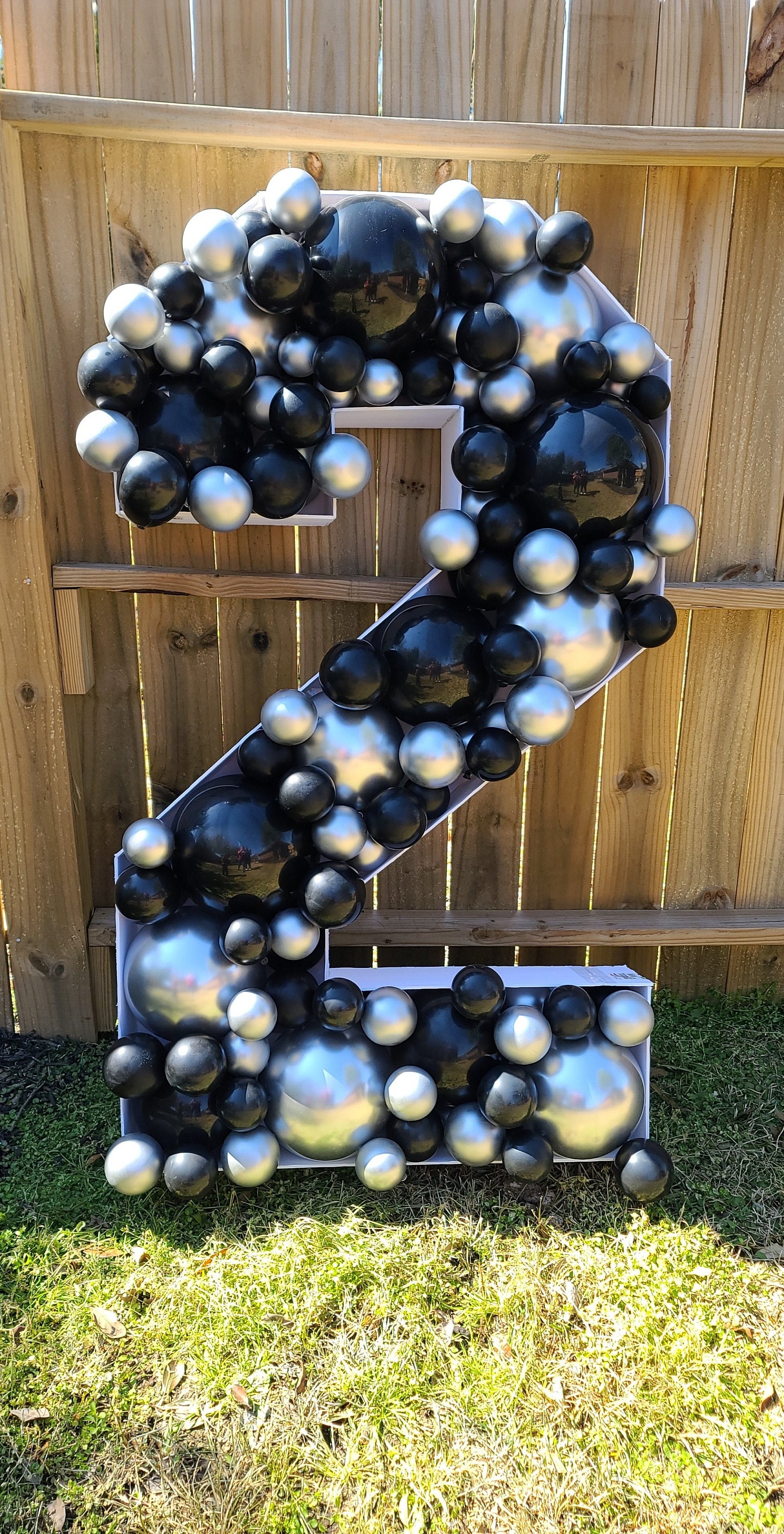 balloon mosaic number