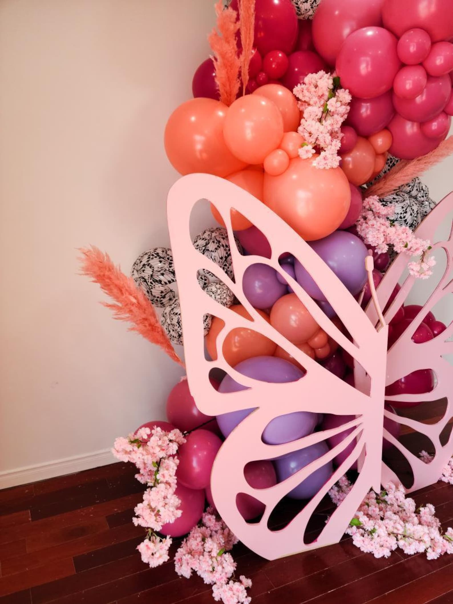 Butterfly From Balloons Butterfly Prop Butterfly Mosaic Etsy