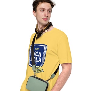 Inca Kola T-Shirt | Peru Unisex Tee | Peruvian Soda Shirt | Vintage Latin Shirt