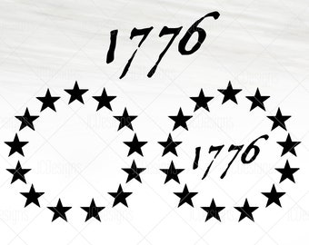 Download Betsy Ross Flag Svg Etsy