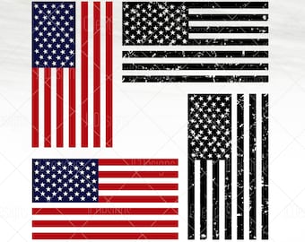 星条旗 SVG - アメリカ国旗 - アメリカ国旗 - SVG EPS PNG ベクター