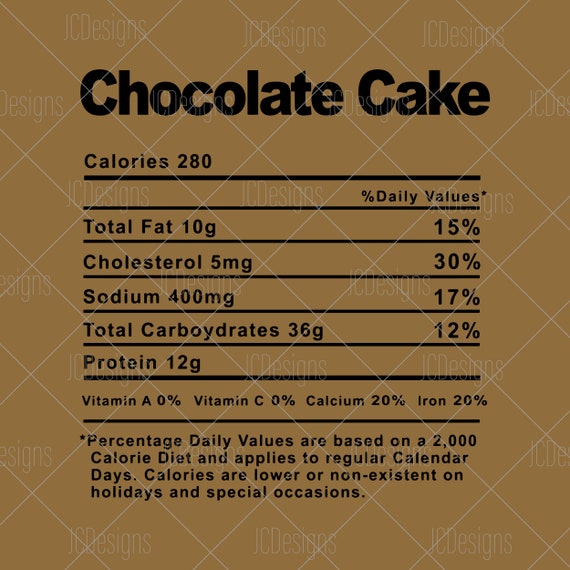 Thanksgiving Chocolate Cake Nutritional Facts Costume T-Shirt Thanksgiving Chocolate Cake Nutritional Facts Costume T-Shirt