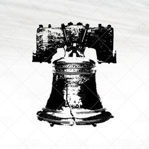 Liberty Bell SVG - Freedom Bell SVG - Freedom Bell Vector - USA America -  Svg Eps Png Vector - Digital Design