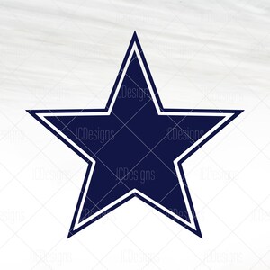 May include: A blue five-pointed star with a white outline. The star is on a white background.