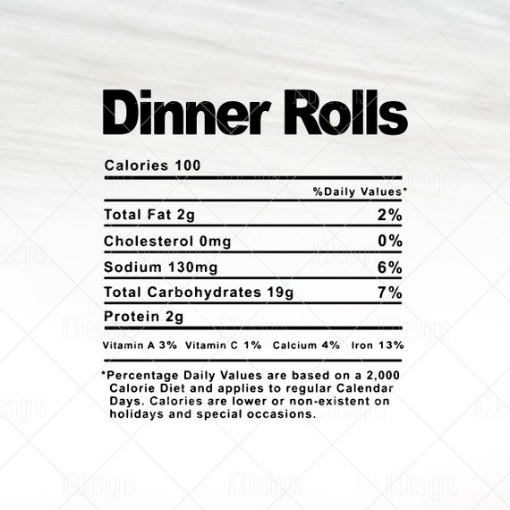 Dinner Rolls Nutrition Thanksgiving Costume Food Christmas T-Shirt Dinner Rolls Nutrition Thanksgiving Costume Food Christmas T-Shirt
