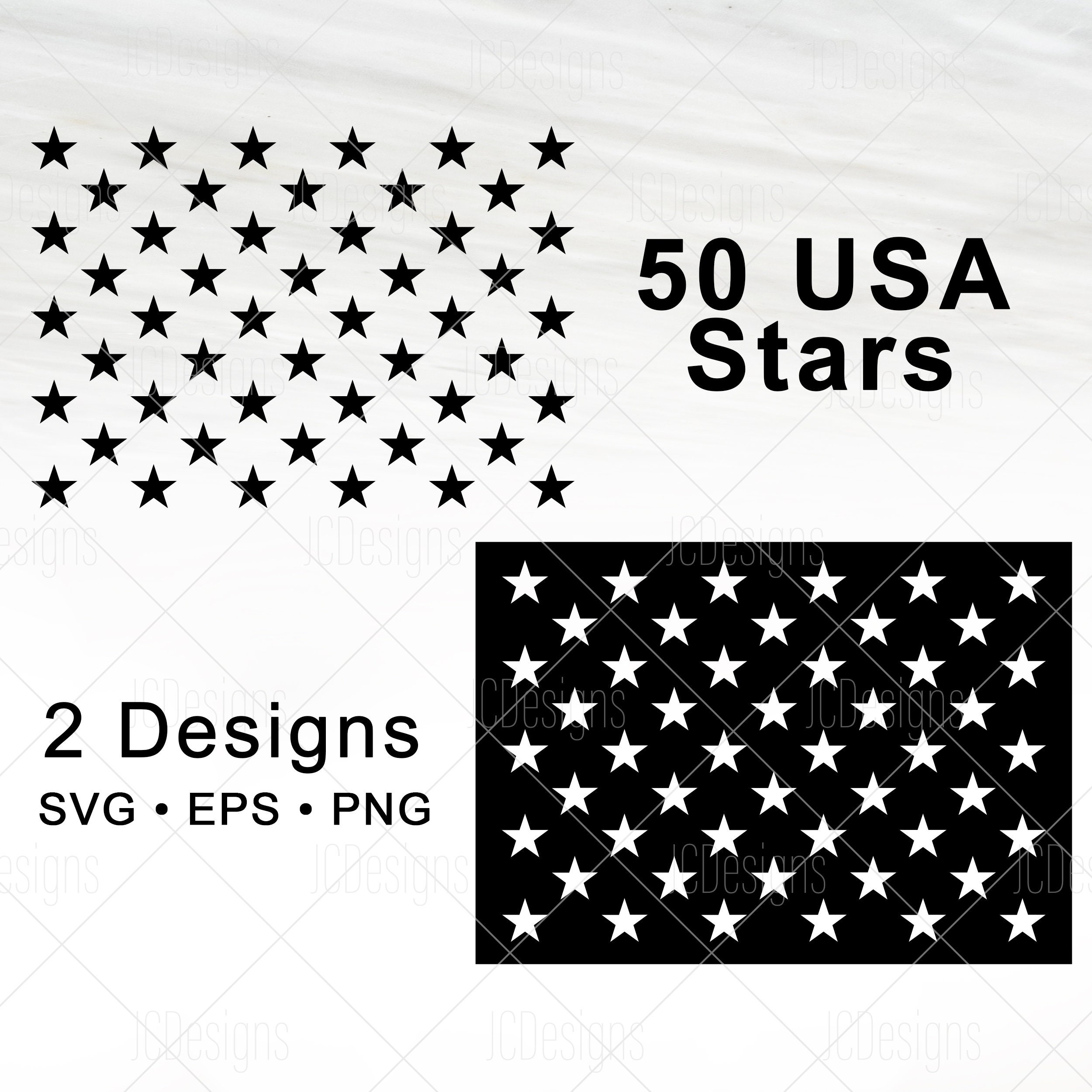 50 USA スター SVG - 50 USA アメリカ国旗スター - アメリカのスター