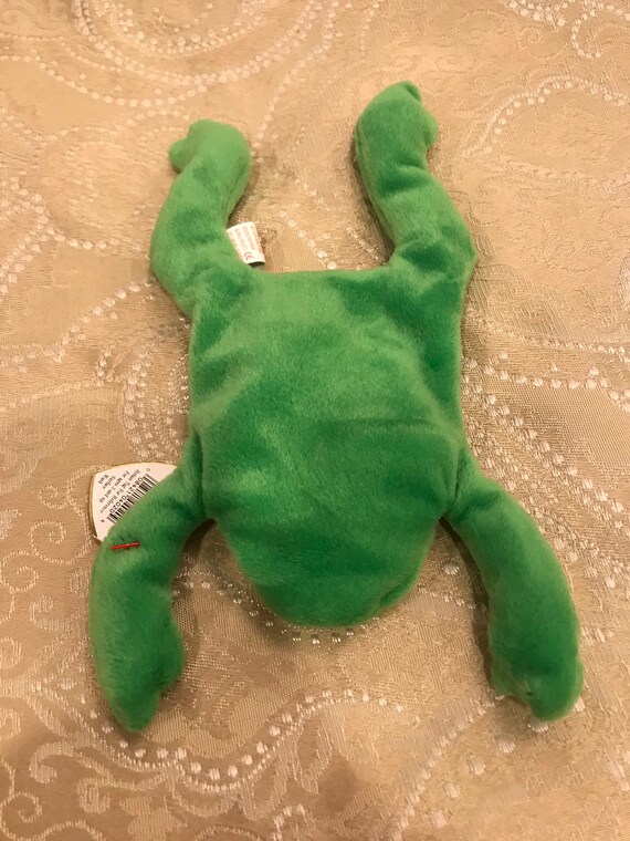 legs the frog beanie baby