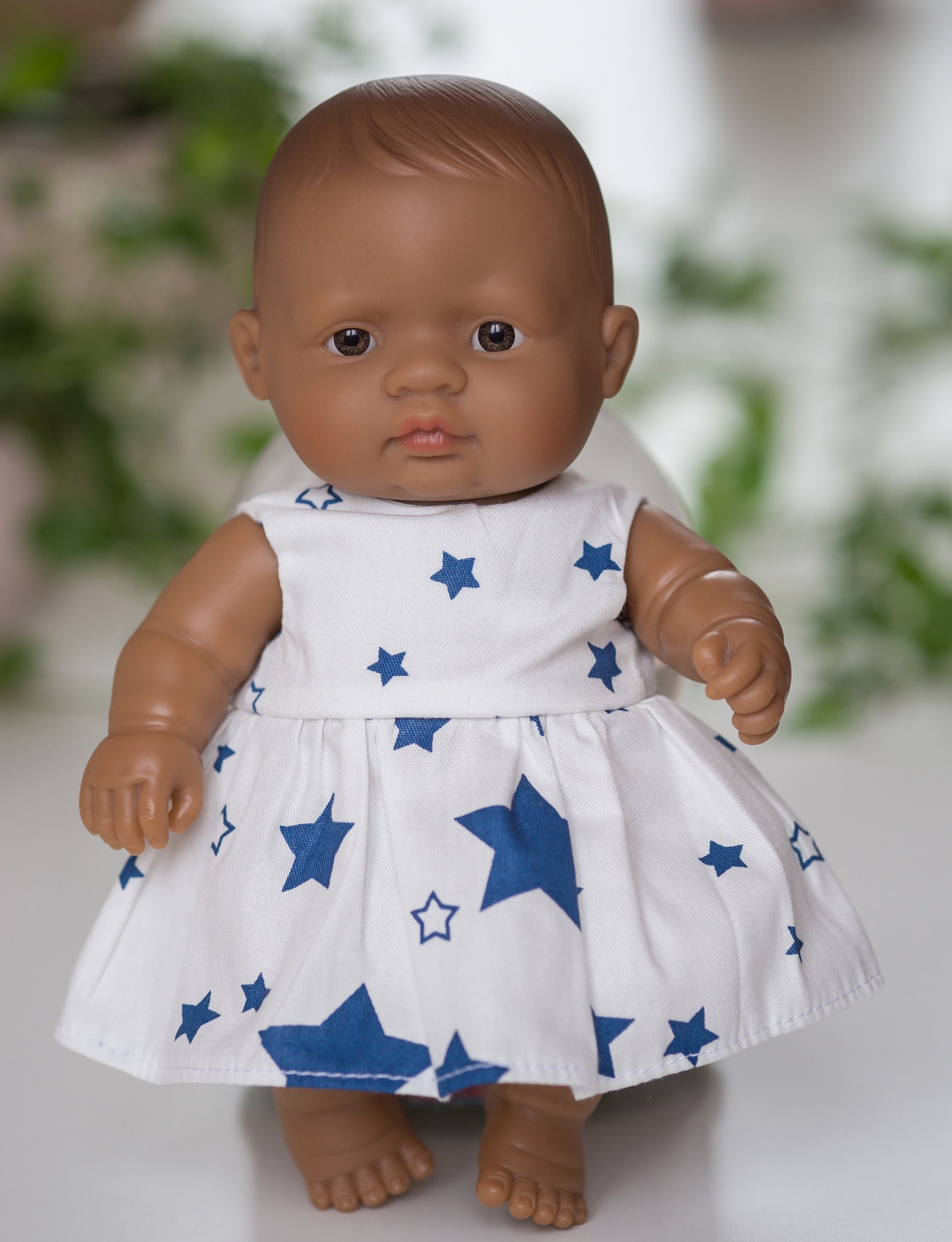 Miniland baby doll clothes. Dress for Miniland doll 9 inch. Etsy