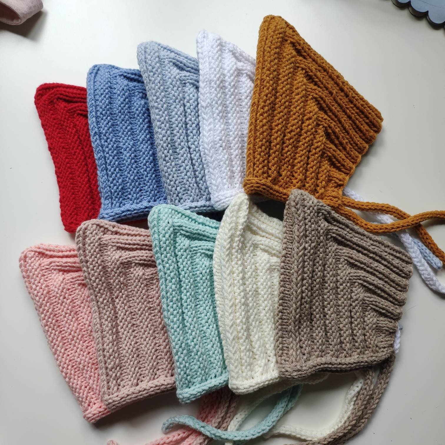 Knitted cap for doll. Pixie bonnet for Paola Reina/Miniland/Minikane …