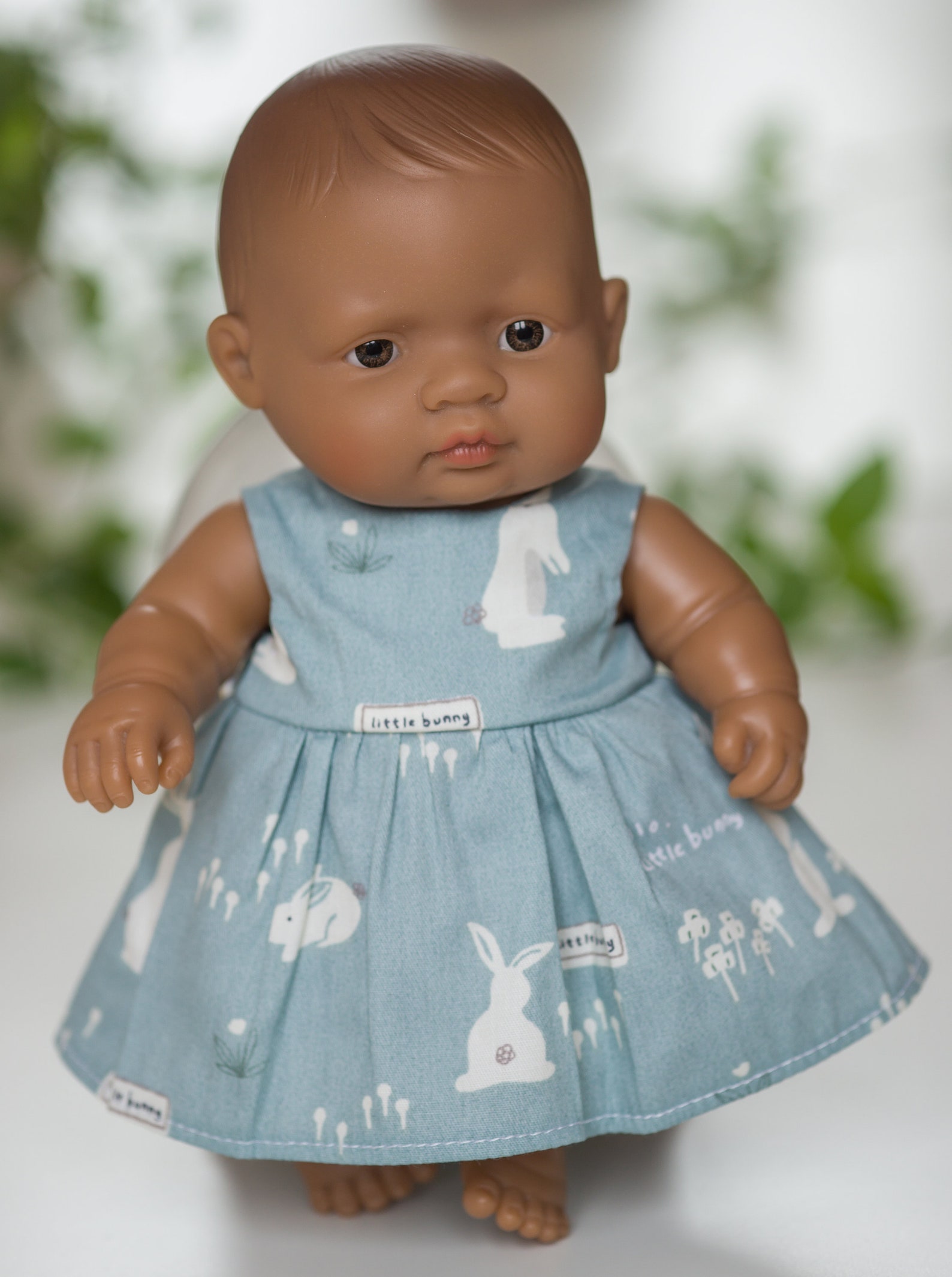 Miniland baby doll clothes. Dress for Miniland doll 9 inch. Etsy