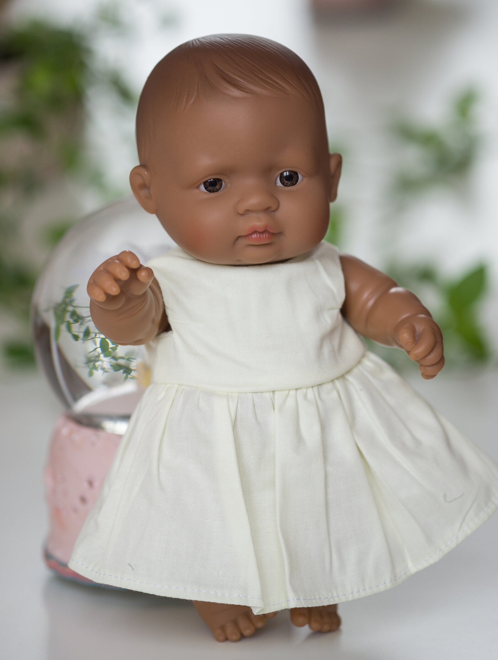 Miniland baby doll clothes. Dress for Miniland doll 9 inch. Etsy