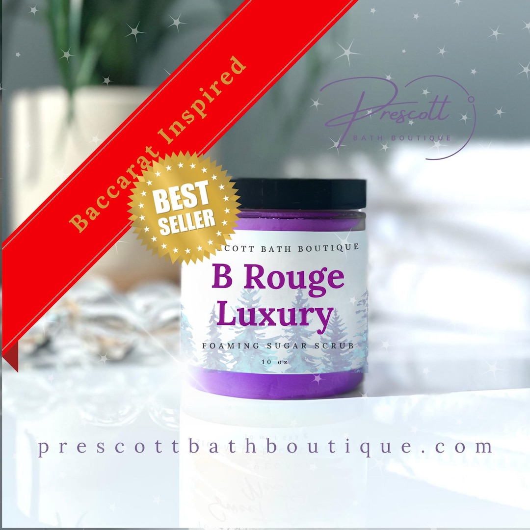 B Rouge Sugar Scrub | Whipped Soap Scrub With Shea Butter, Handmade ...