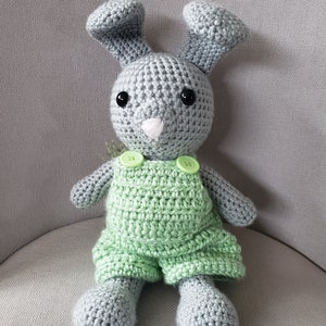 Crochet bunny, handmade bunny, baby bunny, baby gift, nursery decor, crochet toy, baby shower gift