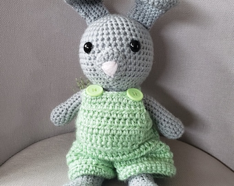Crochet bunny, handmade bunny, baby bunny, baby gift, nursery decor, crochet toy, baby shower gift