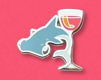 Rabbit x Whisky Enamel Pin – Cocktail Critters