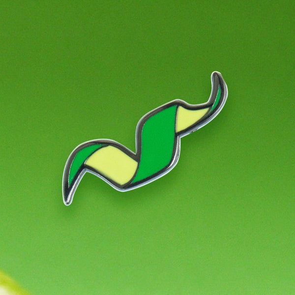 Lime Twist Hard Enamel Pin | Citrus, Cocktails, Zesty, Colorful, Bright, Summer, Refreshing, Cool, Fresh, Sweet