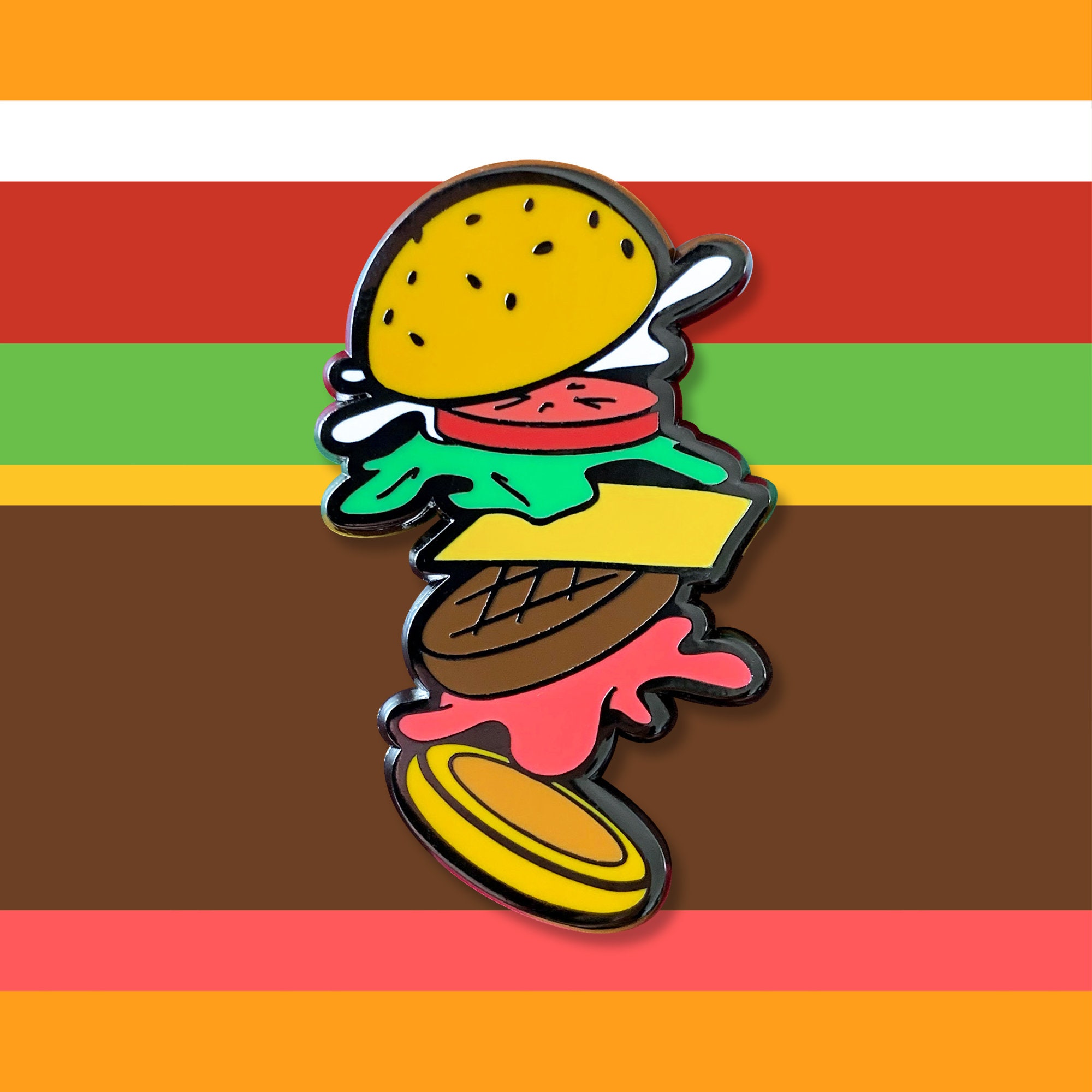 Burger king pin - Etsy 日本