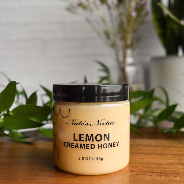 Lemon Creamed Honey, 5.5 oz