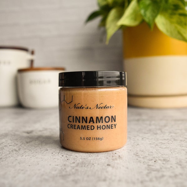 Cinnamon Creamed Honey, 5.5 oz