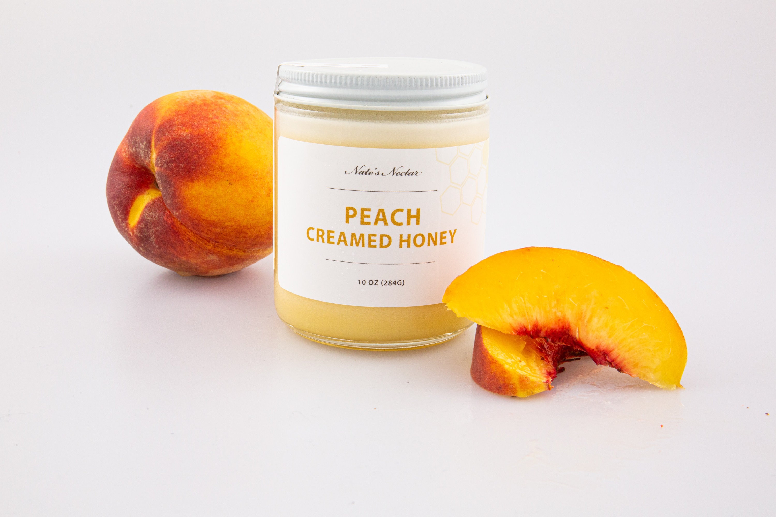 Creamed Honey 4 Flavors 10 oz Glass Jar Etsy