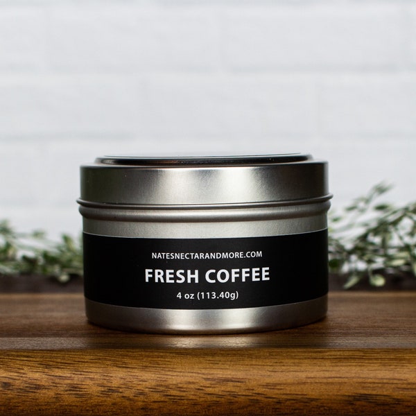 Fresh Coffee Beeswax Candle