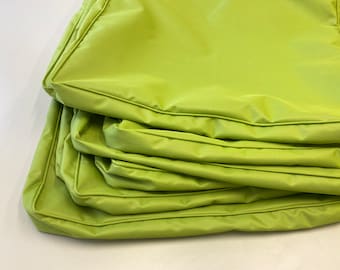 Funda de cojín personalizada: resistente al agua para banco, sofá cama y columpio de exterior.