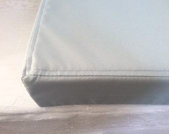 Funda de cojín impermeable para exteriores: banco personalizado, columpio de porche de cualquier tamaño