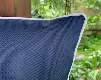 Funda de almohada impermeable: funda de almohada cuadrada para exteriores, tamaño personalizado