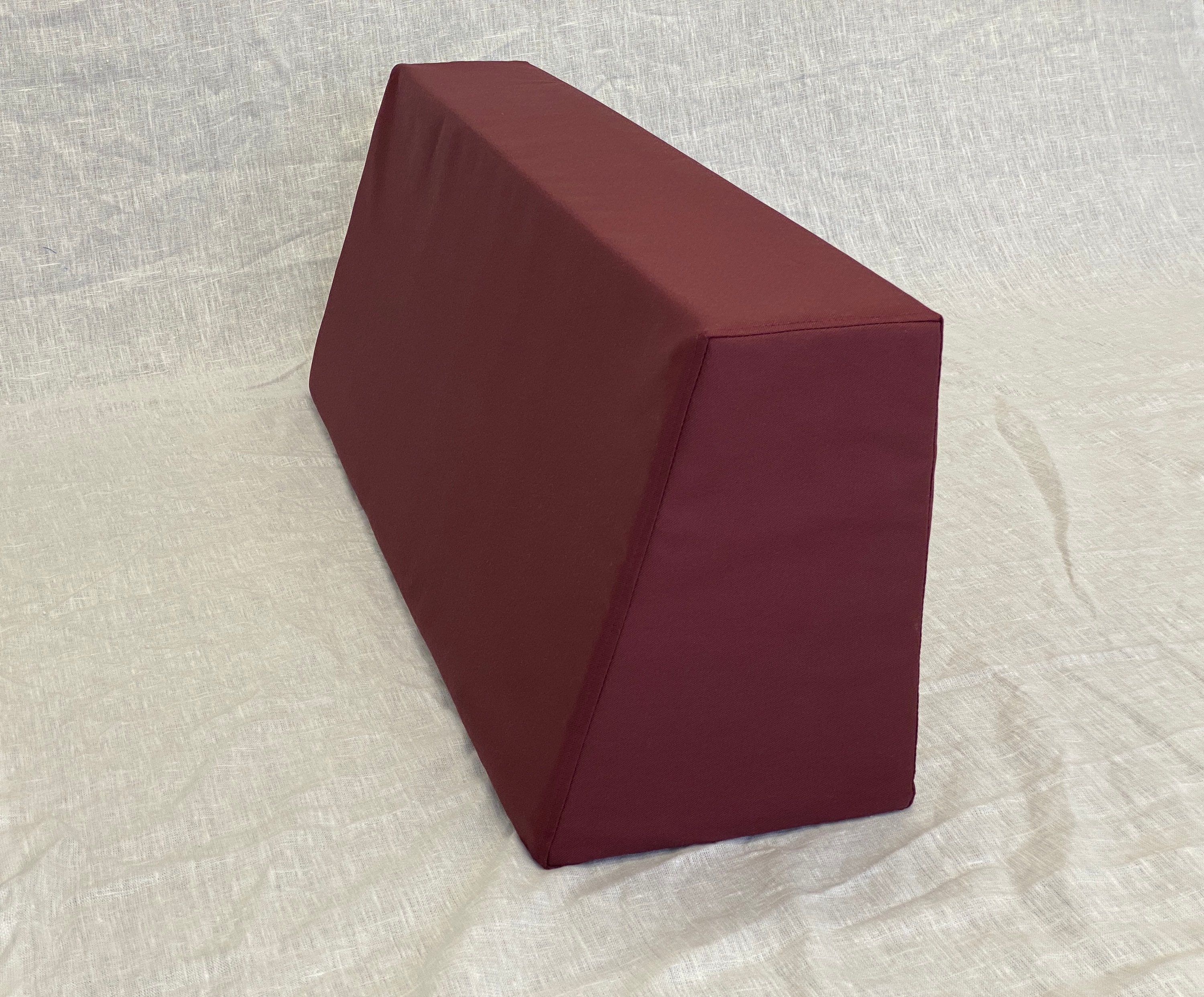 Custom Wedge Bolster Cover Water Resistant Back Cushion Etsy