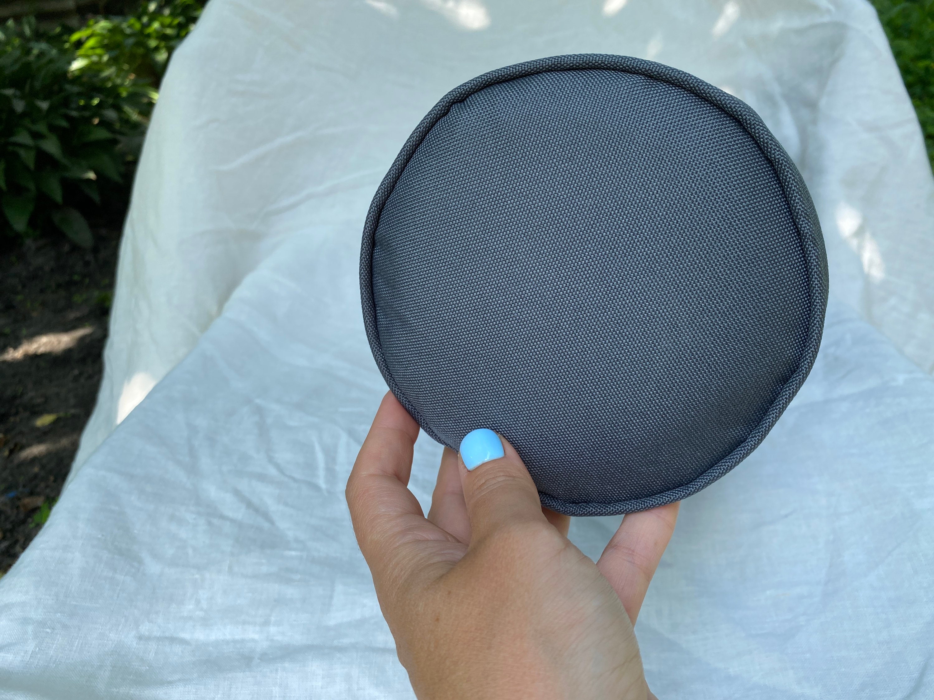 Waterproof Bolster Cover With the Piping Zippered Outdoor Etsy Canada