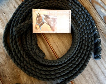 Braided Paracord 6ft Split Reins - 5 Colours Available