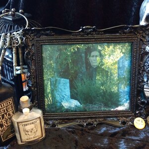 Mattie&#39;s Ghost-- Halloween Art Print