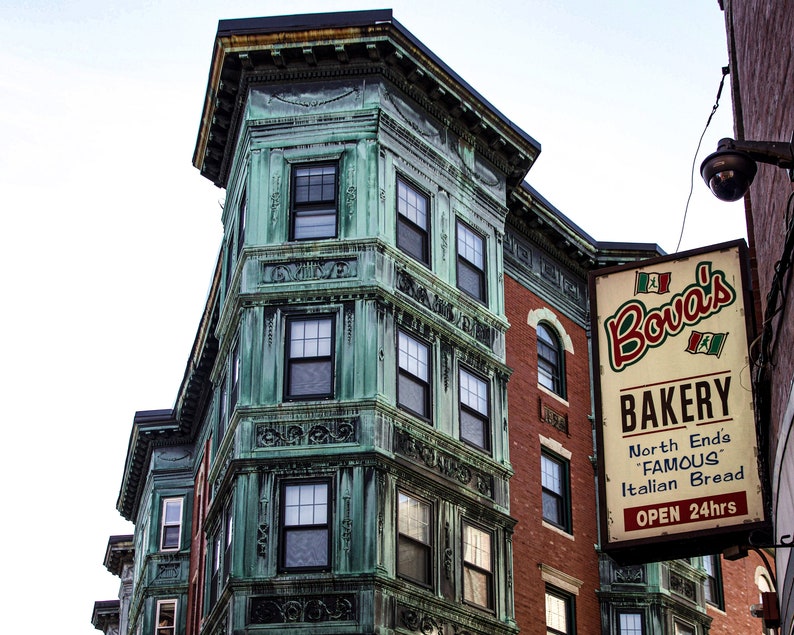 Bova's Bakery. Boston Photography. Boston North End Print. Etsy