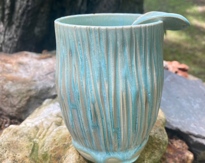 Handmade wheel thrown Seth Rogen inspired ceramic ashtray, wheel thrown pottery ashtray