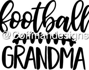 Download Football Grandma Svg Etsy