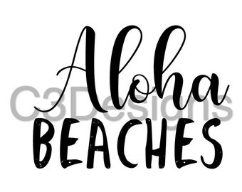 Beach Themes SVG