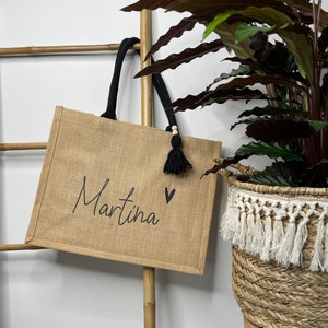 Jute bag / beach bag