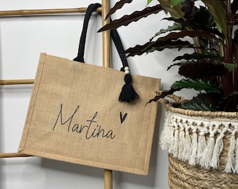 Jute bag / beach bag