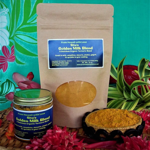Sitas gyllene mjölkblandning (från Hawaii - ekologisk)