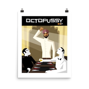 OCTOPUSSY | James Bond 007 Poster