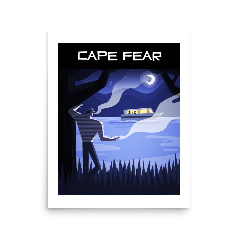 CABO MIEDO / Robert Mitchum / Gregory Peck / Póster