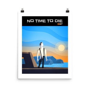 No TIME to DIE | James Bond 007 Poster