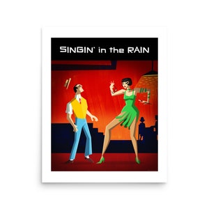 SINGIN&#39; in the RAIN | Gene Kelly | Cyd Charisse Poster